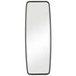 60 Inch Full Length Metal Frame Contemporary Mirror, Black By Casagear Home