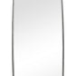 60 Inch Full Length Metal Frame Contemporary Mirror Silver By Casagear Home BM239257