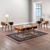 3 Piece Mid Century Wooden Occasional Table Set Brown By Casagear Home BM240803