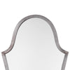 Mirror with Arched Design and Metal Frame Antique Silver By Casagear Home BM241160