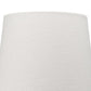 Table Lamp with Drum Shade and Amphora Ceramic Base Off White By Casagear Home BM241167