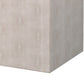 Side Table with Square Frame and Faux Shagreen Accent Beige By Casagear Home BM241174