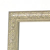 Full Size Dressing Screen with 3 Panel Resin Engraved Frame Gold By Casagear Home BM242685