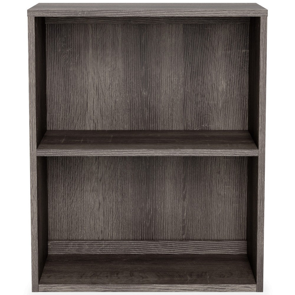 Small Bookcase with 1 Adjustable Shelf Taupe Brown By Casagear Home BM248082