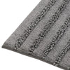 Veria 2 Piece Bath Mat with Textured Loops Details The Urban Port Charcoal Gray By Casagear Home BM250069