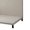 Full Size Daybed with Nailhead Trim and Rounded Legs Beige By Casagear Home BM250267