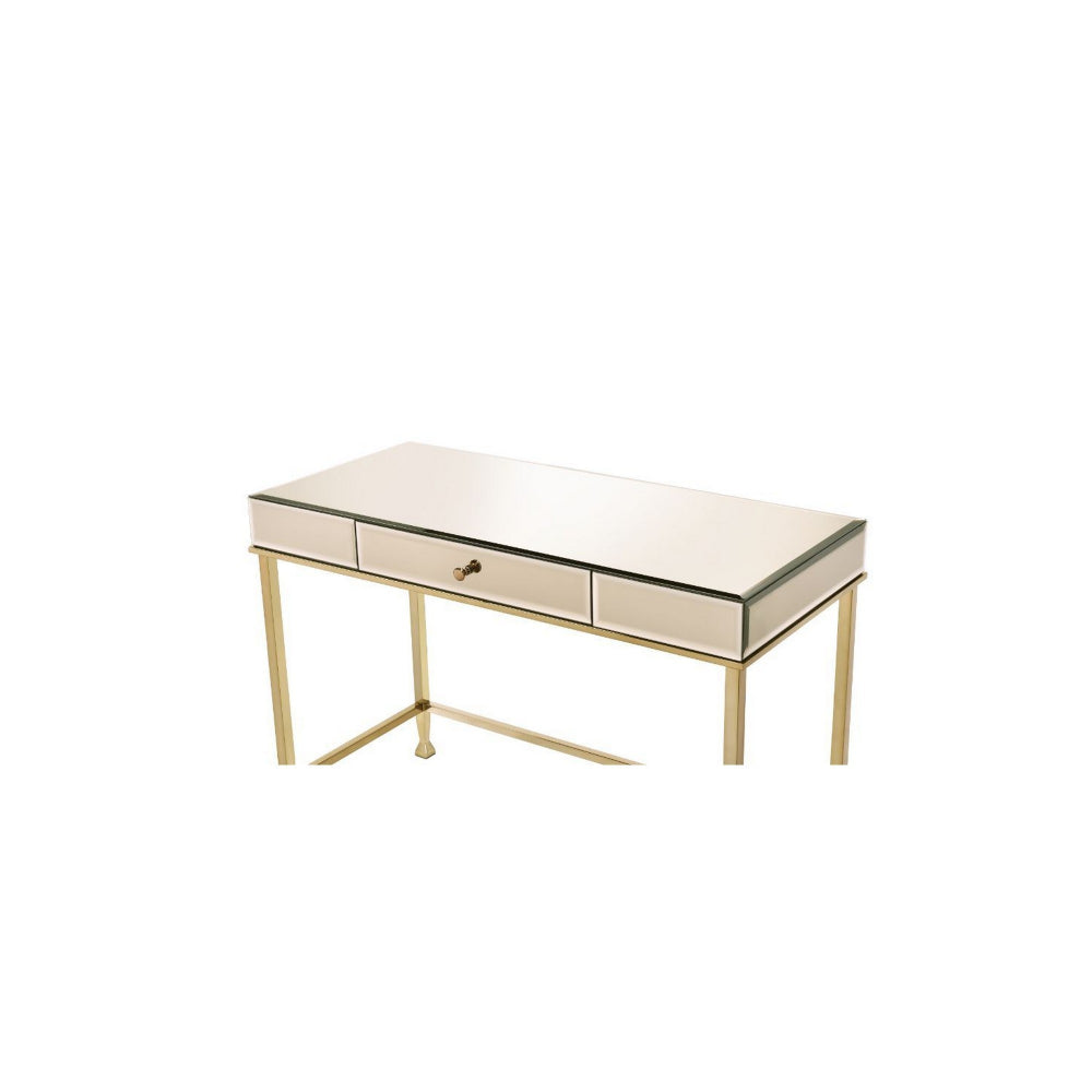 Rectangular Storage Writing Desk Pink By Casagear Home BM250400