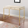 Rectangular Storage Writing Desk, Pink By Casagear Home