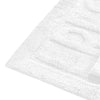 Veria 2 Piece Bath Mat with FRESH Sculpted Details The Urban Port White By Casagear Home BM250887