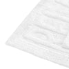 Veria 2 Piece Bath Mat with RELAX Sculpted Details The Urban Port White By Casagear Home BM250892