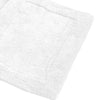 Veria 2 Piece Bath Mat with RELAX Sculpted Details The Urban Port White By Casagear Home BM250892