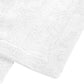 Veria 2 Piece Bath Mat with SPLASH Sculpted Details The Urban Port White By Casagear Home BM250897