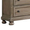 Dresser with 1 Hidden Drawer and Weathered Look Gray By Casagear Home BM252503