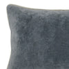 Rectangular Throw Pillow with Cotton Cover Gray By Casagear Home BM266530