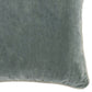 Square Throw Pillow with Cotton Cover Sage Green By Casagear Home BM266531