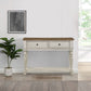 Katherine 52 Inch Console Sideboard Buffet White By Casagear Home BM272125