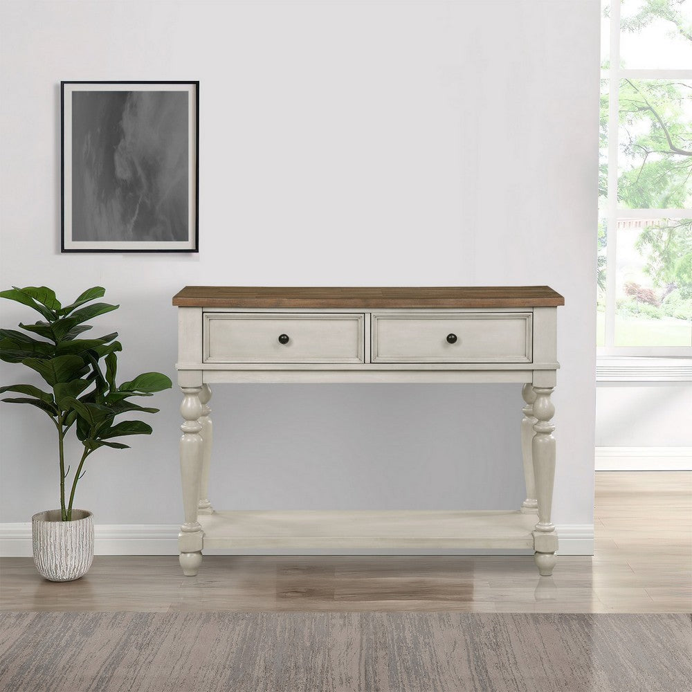 Katherine 52 Inch Console Sideboard Buffet White By Casagear Home BM272125