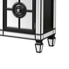 Luna 68 Inch Sideboard Buffet Console Cabinet Mirrored 6 Drawers Black By Casagear Home BM279096