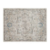 Tyra 5 x 7 Medium Soft Polyester Fabric Floor Area Rug Washable Medallion Pattern Multicolor By Casagear Home BM279715