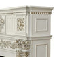 Jess 59 Inch Classical Electric Fireplace Carved Remote Pearl White By Casagear Home BM280289