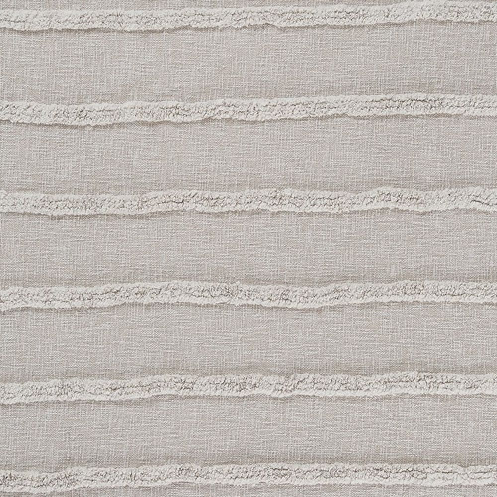 60 Inch Modern Soft Cotton Throw Blanket Stonewashed Stripe Design Gray By Casagear Home BM283126