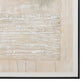 40 x 60 Hand Drawn Canvas Wall Art Polyester Textured Distressed Beige By Casagear Home BM284525