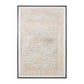 40 x 60 Hand Drawn Canvas Wall Art Polyester Textured Distressed Beige By Casagear Home BM284525