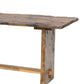 87 Inch Rustic Console Table Live Edge Wood Distressed Brown By Casagear Home BM285432