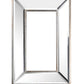 18 14 11 Inch Modern Accent Wall Mirror Set of 3 Varied Shapes Silver By Casagear Home BM285569