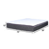 Cari 10 Inch Hybrid Twin Size Mattress Cool Gel Memory Foam Pocket Coil By Casagear Home BM286342