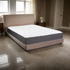 Cari 8 Inch Hybrid Queen Size Mattress, Cool Gel Memory Foam, Pocket Coil By Casagear Home