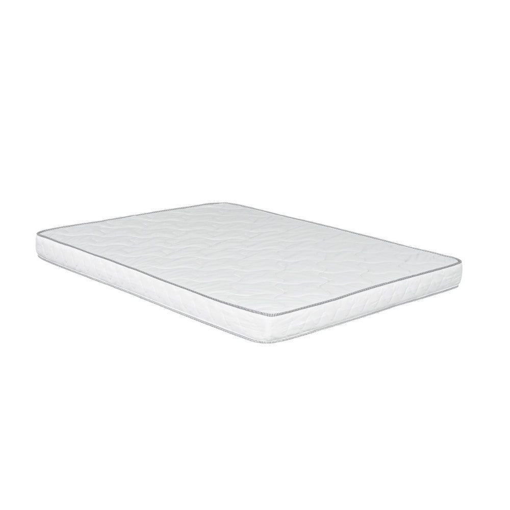 Sofi 6 Inch Full Size Reversible Mattress Double Quilting PU Foam Core By Casagear Home BM286465