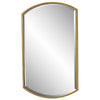 22 x 35 Modern Rectangular Mirror with Arches and Bevels Gold Silver By Casagear Home BM286546