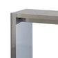 Joey 60 Inch Modern Bar Table Lacquered Gray Finish Composite Wood Frame By Casagear Home BM288206