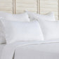 Kahn Hand Stitched Sateen Queen Quilt Cotton Fill Mitered Corners White By Casagear Home BM293237