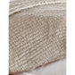 Lipa 92 x 96 Hand Stitched Queen Quilt with Polyfill and Velvet Beige By Casagear Home BM293269