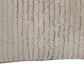 Lipa 26 Inch Square Hand Stitched Euro Pillow Sham Rayon Velvet Beige By Casagear Home BM293283