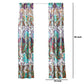 Vana 84 Inch Window Curtains Decorative Paisley Print Design Rod Pockets By Casagear Home BM293467