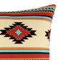 Tagus 36 Inch King Pillow Sham Natural Southwest Patterns Side Zippers By Casagear Home BM293470