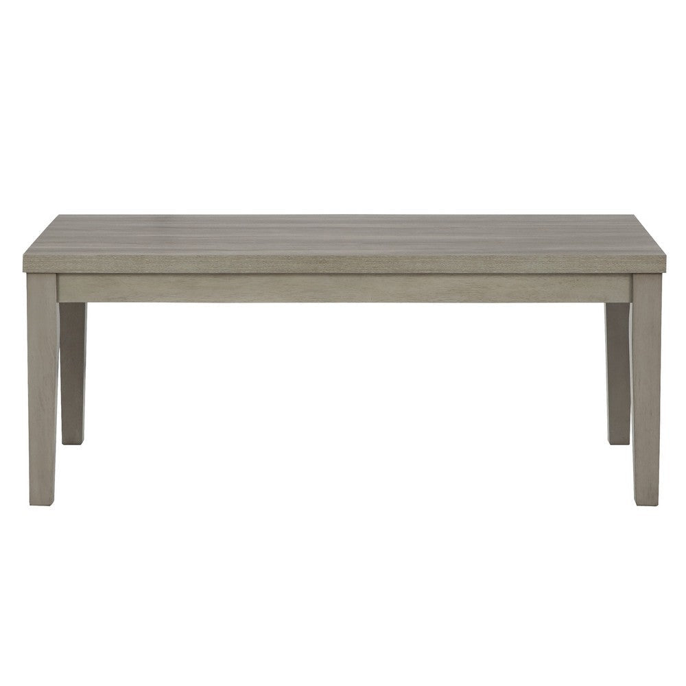 Modern 3 Piece Coffee Table Set Side Tables Solid Wood Melamine Gray By Casagear Home BM294068