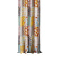 Turin 84 Inch Window Curtains Brushed Microfiber Multicolor Patchwork By Casagear Home BM294292