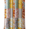 Turin 63 Inch Window Curtains Brushed Microfiber Multicolor Patchwork By Casagear Home BM294293