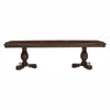 Ellie 86-114 Inch Rectangular Dining Table Double Pedestals Cherry Brown By Casagear Home BM295810