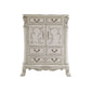 Aurora 55 Inch Carved Wood Chest 5 Drawers 2 Door Cabinet Bone White By Casagear Home BM296831