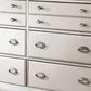 63 Inch Wide 6 Drawer Dresser Crystal Like Knobs Molded Details Silver By Casagear Home BM299015