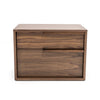 Cid Jess 25’ Nightstand Walnut Veneer Wood Grains Details By Casagear Home BM301858