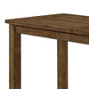 84 Inch Counter Height Dining Table Wood Grain Details 6 Seater Brown By Casagear Home BM302475