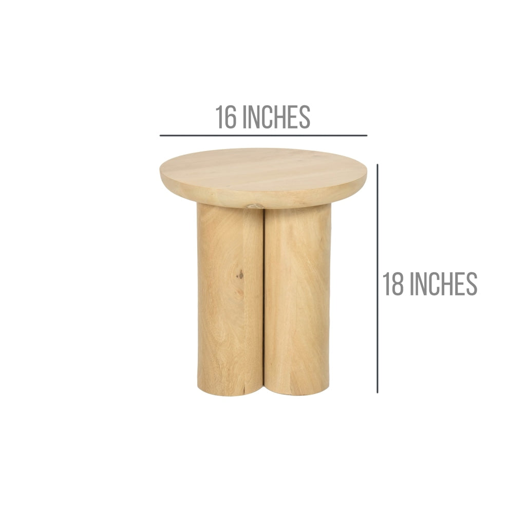 Wood 18 Scandinavian Farmhouse Side Table Nat By The Urban Port BM303414