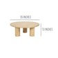 Wood 35’’ Scandinavian Coffee Table Nat Kd By The Urban Port BM303424