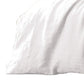 Edge 4 Piece King Size Duvet Comforter Set Washed Linen Clean White By Casagear Home BM304716